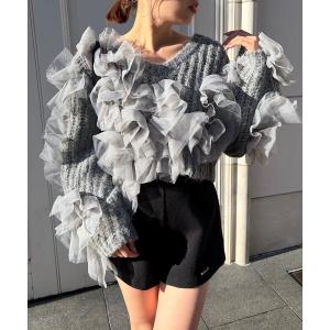 Chico（チコ） ワンピース 「WEB限定/SALON by Chico」タックチュール