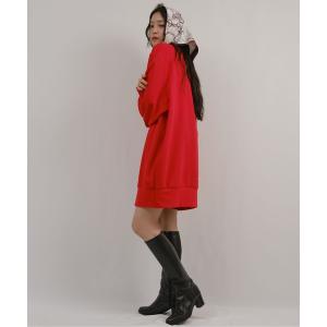 ラインアクセントチュニック レディース