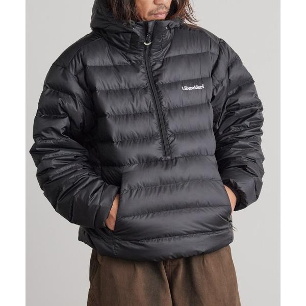 ダウンジャケット ダウン Liberaiders/リベレイダース DOWN HALF ZIP HOO...
