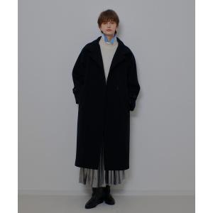 ステンカラーコート コート ダブルビーバースタンドコート レディース｜ZOZOTOWN Yahoo!店