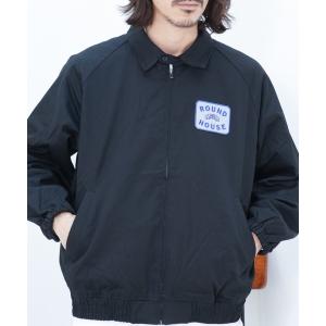 ブルゾン アウター 「ROUND HOUSE/ラウンドハウス」 Cotton Houndstooth Jacket メンズ レディース