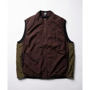 ベスト ジレ 「ROUND HOUSE/ラウンドハウス」 Nylon Light Weight Packable Vest メンズ レディース