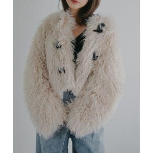 ダッフルコート コート ファーダッフルコート レディース