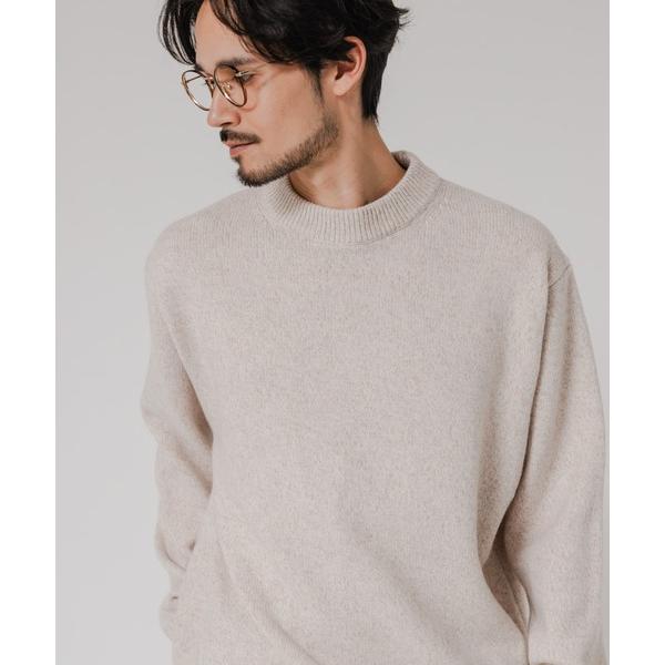 セーター ニット MIX MOULINE CREW-NECK KNIT メンズ