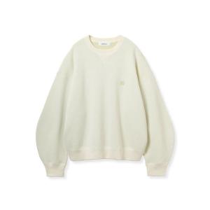 ニット セーター バイカラースウェットライクニット レディース