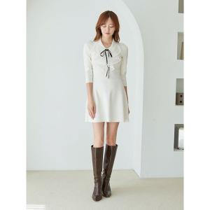 ワンピース ラッフルミニニットワンピース｜ZOZOTOWN Yahoo!店
