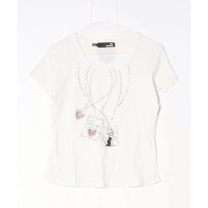 「Love Moschino」 半袖Tシャツ 10 ホワイト レディース