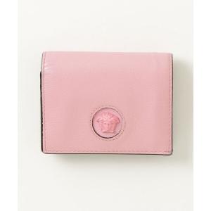 「VERSACE」 コインケース - ピンク レディース