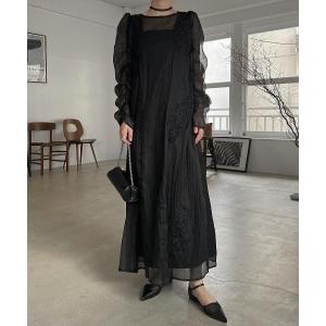 「WILLFULLY」 コンビワンピース FREE ブラック レディース