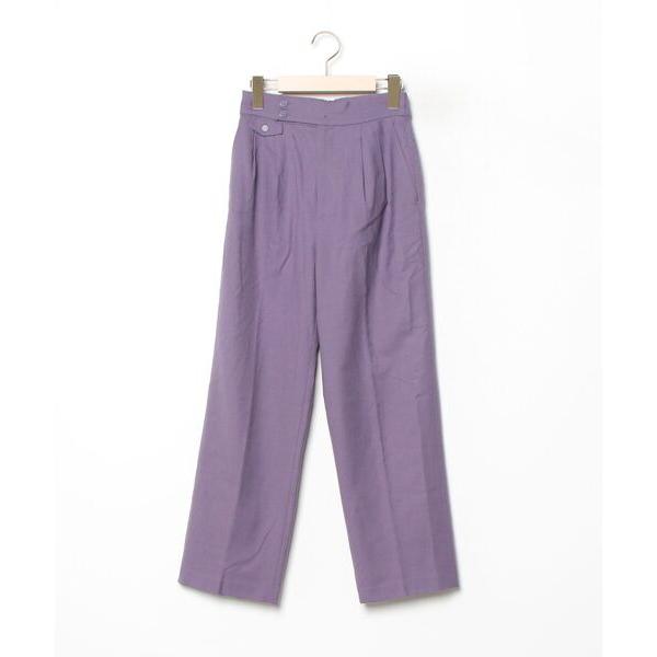 「Ameri」 パンツ SMALL パープル レディース