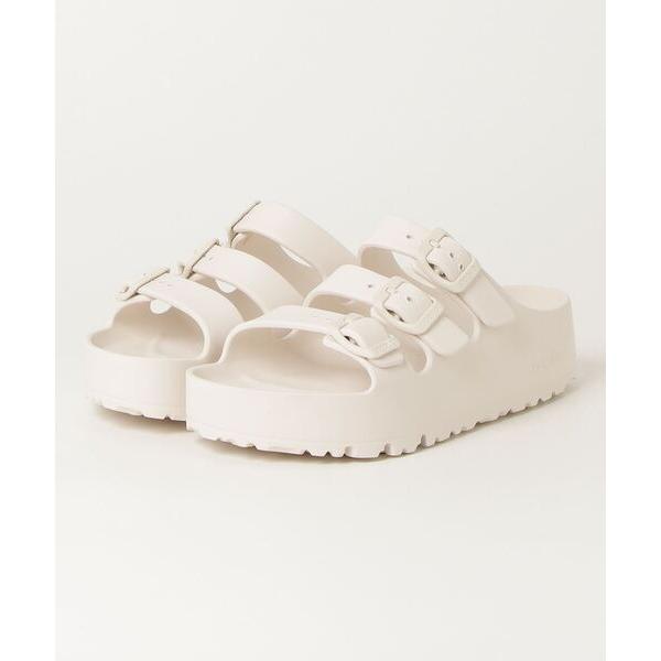 「Papillio」 フラットサンダル 38 オフホワイト レディース