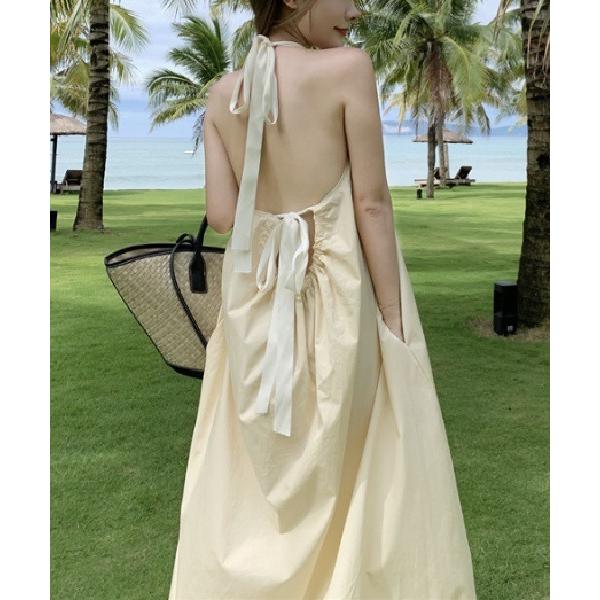 「Ritomo De Ricco」 キャミソールワンピース FREE オフホワイト レディース