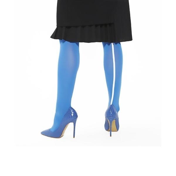 タイツ ASIMETRIC LINED TIGHTS / アシンメトリーラインタイツ レディース