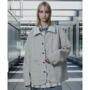 カバーオール AIVER　ダックカバーオールジャケット メンズ レディース