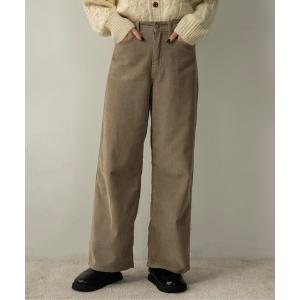 パンツ straight corduroy pocket pants / ストレートコーデュロイポケットパンツ レディース