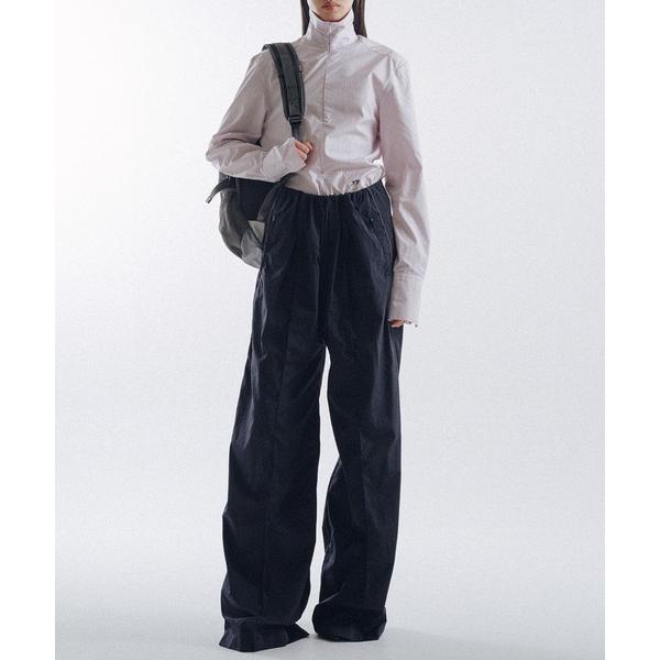 ワイドパンツ スウェットパンツ ジャージ Tightly Gathered Sports Pants...