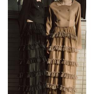 et.UNiVER ドレス Pleats skirt sheer jk set up : ZOZOTOWN Yahoo!店