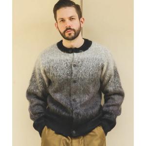 セーター ニット 「MR.OLIVE」 GRADATION MOHAIR KNIT/6-BUTTON CARDIGAN メンズの商品画像
