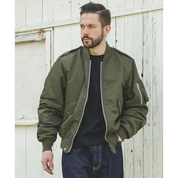 ma1 ma-1 「MR.OLIVE」MILITARY NYLON /L-2 FLIGHT JACK...