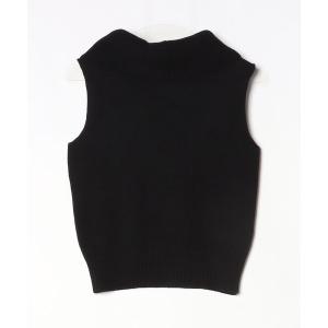 「FENDI」 ノースリーブニット - ブラック レディース