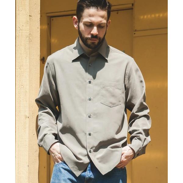 シャツ 「MR.OLIVE」T/R POWDER POPLIN CLOTH /REGULAR COL...