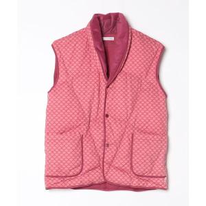 「CELINE」 ダウンベスト - レッド レディース