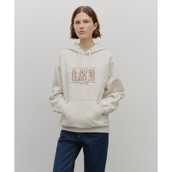パーカー CLASSIC LOGO EMBROIDERY HOODIE (BRUSHED) レディー...