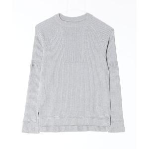 「mintdesigns」 長袖ニット 2 ライトグレー レディース