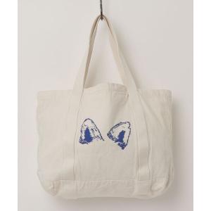「Maison Kitsune」 トートバッグ - ホワイト レディース