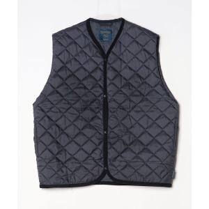 「LAVENHAM」 ベスト LARGE ネイビー メンズ