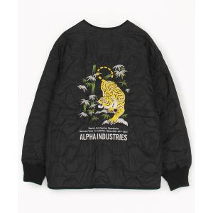 ブルゾン アウター ALPHA INDUSTRIES/アルファ インダストリーズ UNFRM TIGER LINER JACKET メンズ