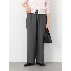 パンツ 「選べる着丈」ストレートイージーパンツ レディース