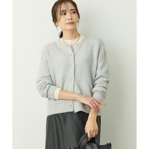 カーディガン スパンコールニットカーディガン「洗える」 レディース