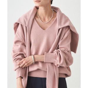 ストール マフラー マルチウェイ肩掛けニット レディース