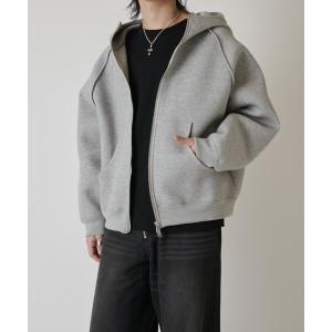 パーカー ダブルカスタムジャガードフーディ メンズ