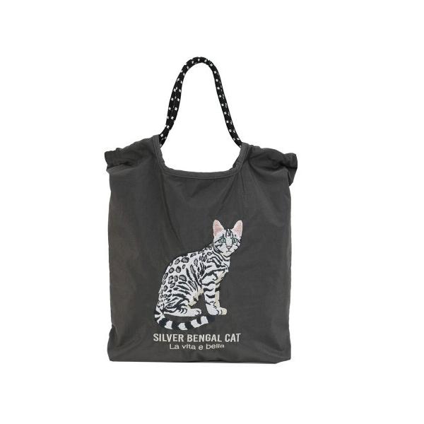 トートバッグ アニマル刺繍コードトート レディース メンズ