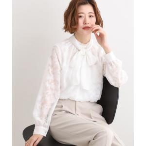 ブラウス シャツ 「マルチWAY」アソートボウタイブラウス「手洗いOK」 レディース