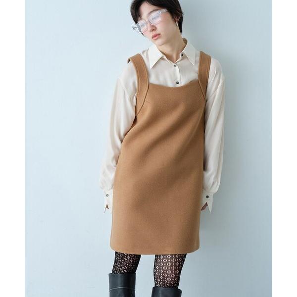 ワンピース wool mini dress