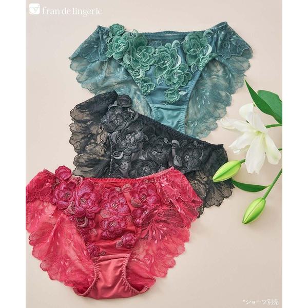 ショーツ 待望の餅田コシヒカリ・コラボ美しさも、機能も「グレースソワン グランデリア」バックレースシ...