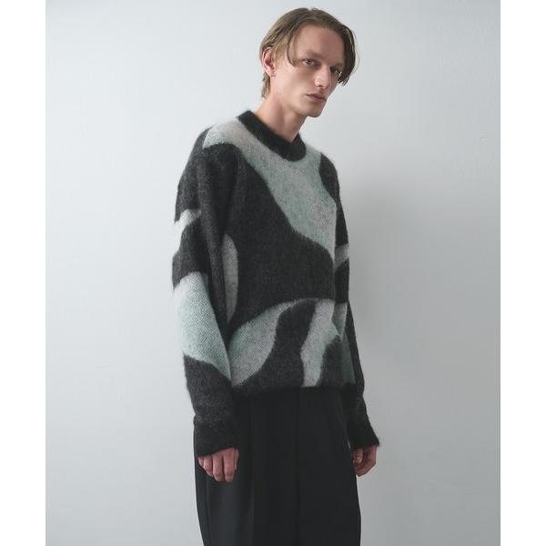 セーター ニット 「WRAPINKNOT/ラッピンノット」別注 Mohair Jacquard Cr...