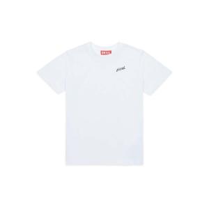 tシャツ DIESEL（ディーゼル）Kids ＆ Junior ワンポイントブランドロゴ半袖Tシャツカットソー キッズ 子供服 男の子 女の子