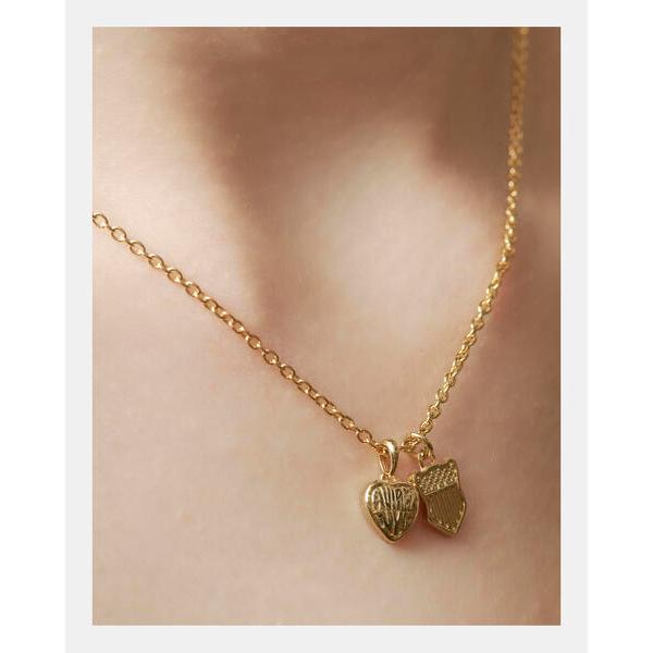 ネックレス HEART 2TOP NECKLACE（GOLD) by J.H.M CO.，LTD. ...