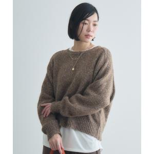 ニット セーター SUGAR ROSE メランジニットトップス レディース