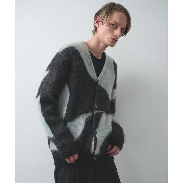 カーディガン 「WRAPINKNOT/ラッピンノット」別注 Mohair Jacquard Card...