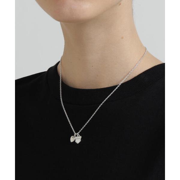 ネックレス HEART 2TOP NECKLACE（SILVER)by J.H.M CO.，LTD....