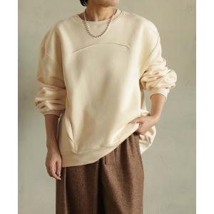 tシャツ リブパーツスウェット レディース