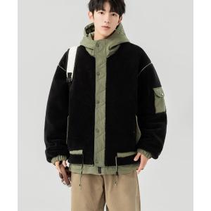 ナイロンジャケット ボアジャケット メンズ