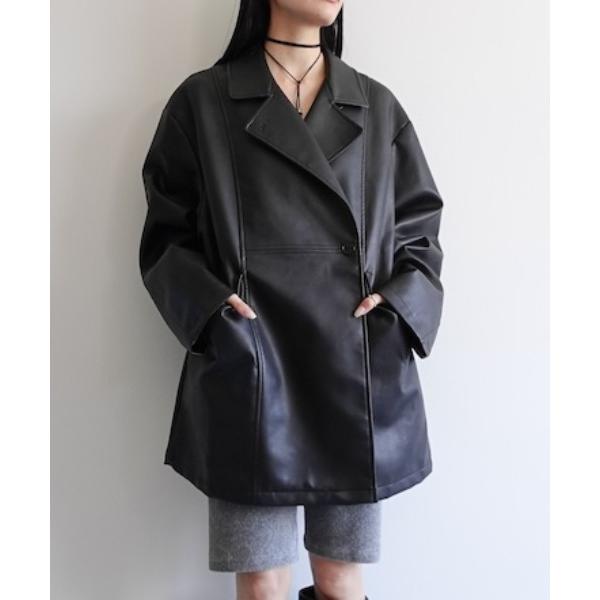 コート アウター 2way Collar Over Jacket/２ウェイカラーオーバージャケット ...