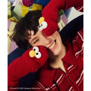 手袋 「OUR KIND OF HOLIDAY」フェイスモチーフ ミトン レディース メンズ