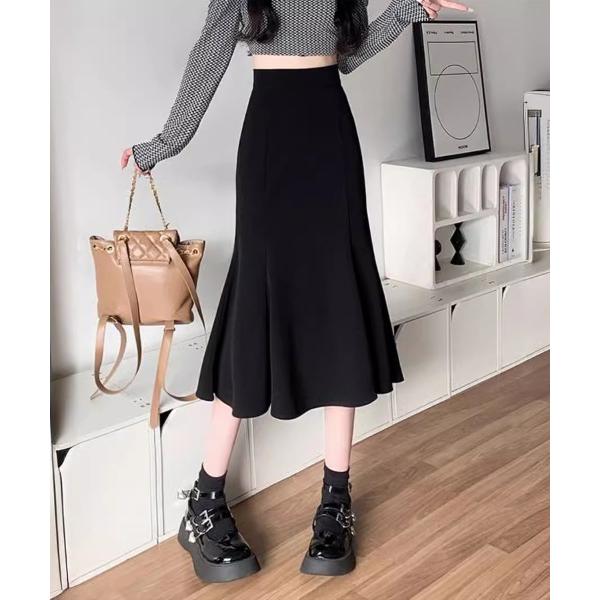 スカート ミディアムマーメイドライクスカート